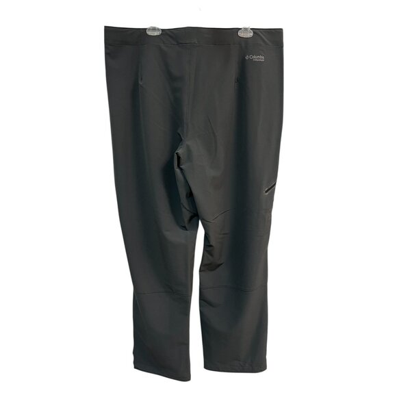 Columbia Mens Titanium Gray Softshell Head Wall Pants Sz 40x32 NWT - Picture 3 of 6